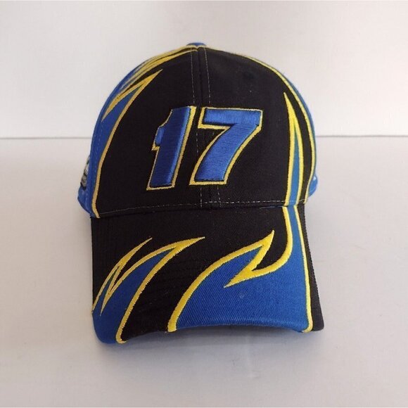 Chase Authentics Nascar Racing #17 Matt Kenseth Snapback Hat Cap Flames - Picture 1 of 8